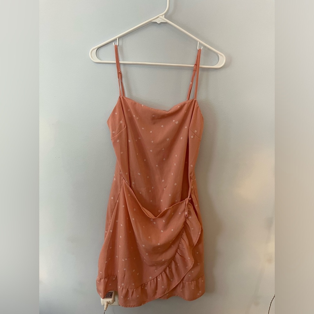 Cotton On Pink Sundress with White Flowers
